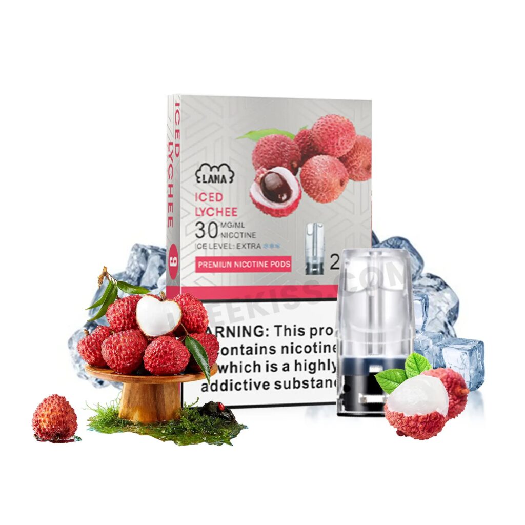 lana煙彈冰荔枝口味