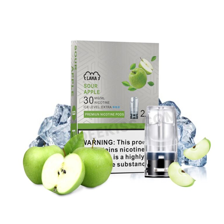 lana煙彈青蘋果口味