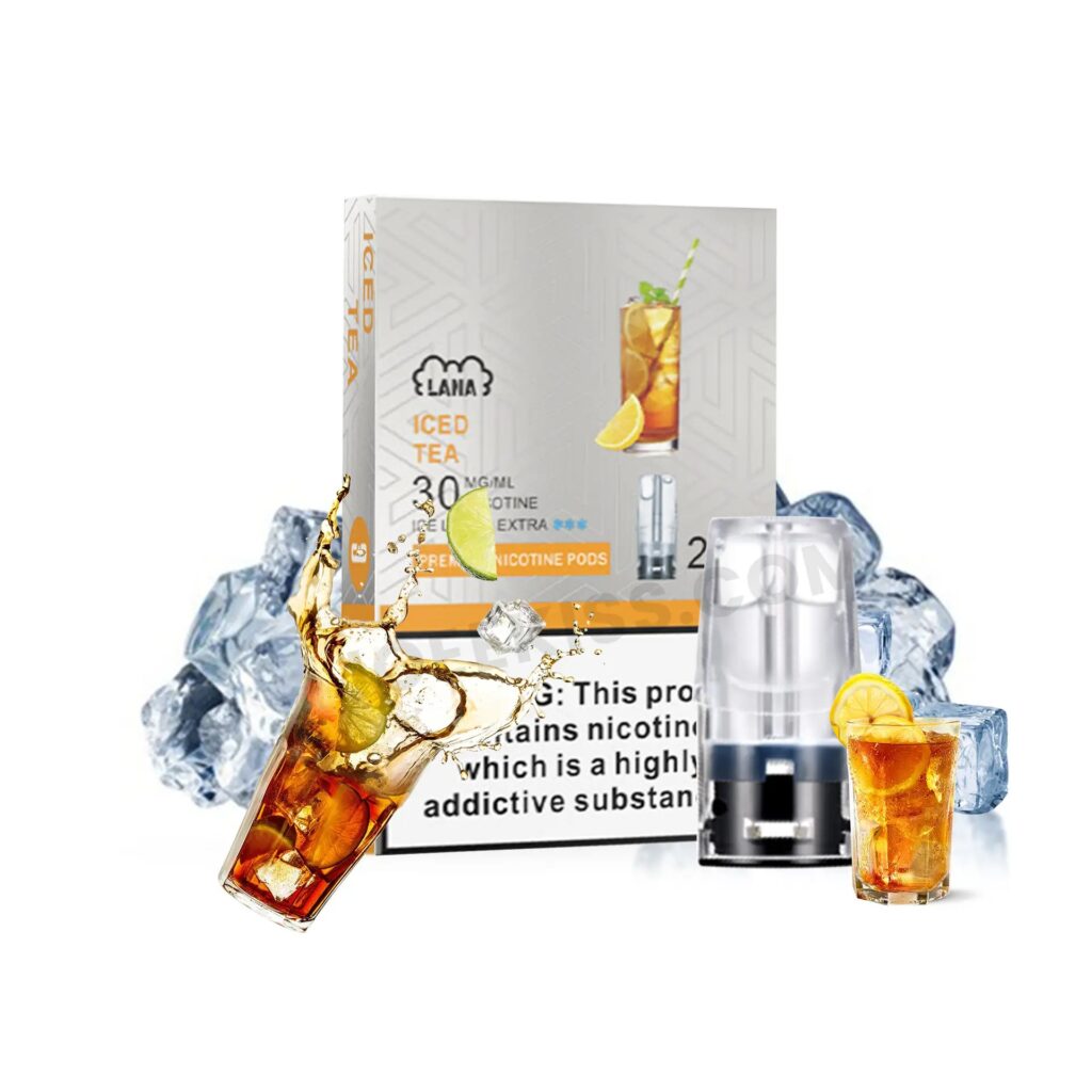 lana煙彈冰紅茶口味